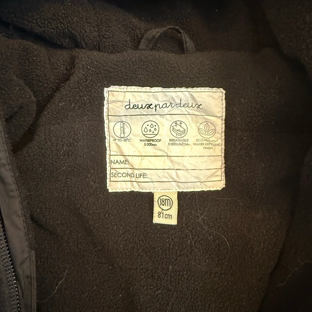 deux par deux One Piece Original Puffy Snowsuit - Picture 5 of 7